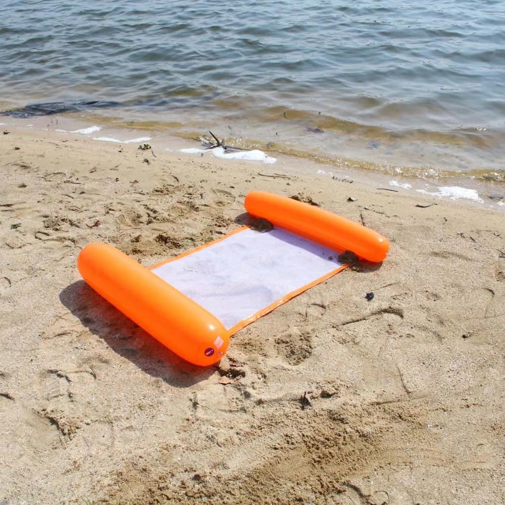 New Water Hammock Recliner Inflatable Floating Swimming Mattress Sea Swimming Ring Pool Party Toy Lounge Bed For Swimming