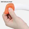 Toilet Brush Set with Ventilated Base Swan Shape Cleaning Brush for Powerful Scrubbing Bathroom Scrubber