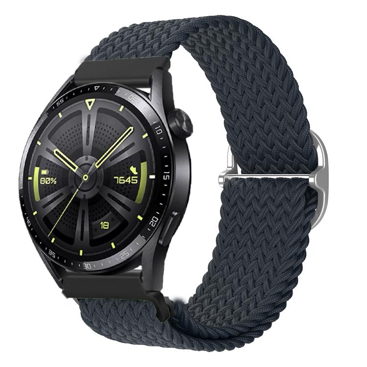

Эластичный нейлоновый ремешок для Samsung Galaxy Watch 7 6 5 4 Classic 20 мм плетеный ремешок для Huawei Watch GT5 3 4Pro 22 мм браслет Strap width 22mm