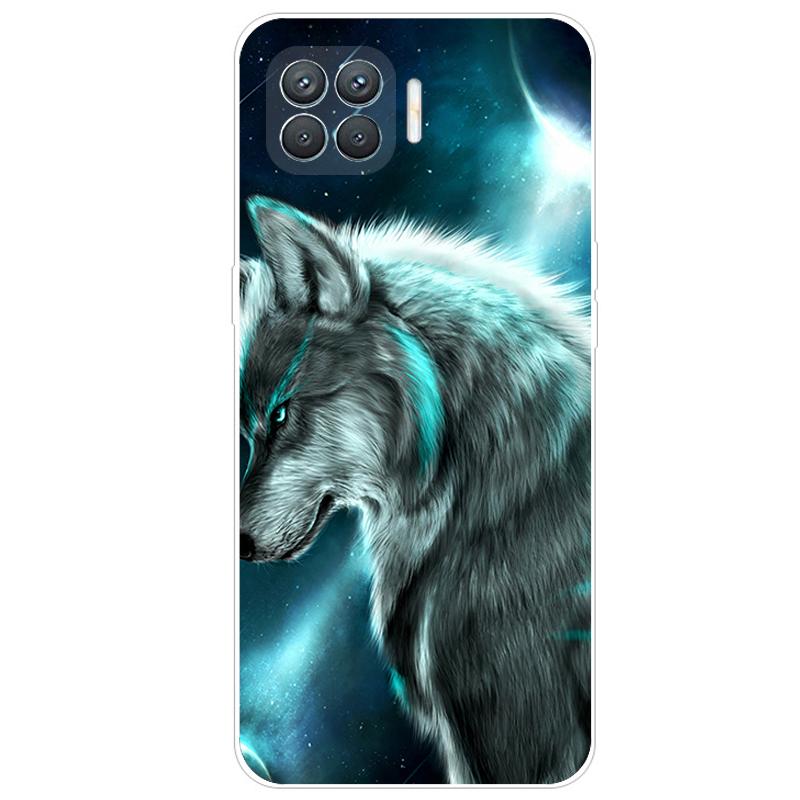 For OPPO Reno4 Lite Case Reno5 Lite Shockproof Soft Silicone TPU Back Cover For OPPO Reno 5 4 Lite Phone Cases Case Cute Cartoon