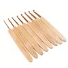Hot! 8PCS/Set Colorful Soft Plastic Handle Aluminum Crochet Hooks Knitting Needles Set 2.5-6mm Crochet Weave Sewing Needles Tool