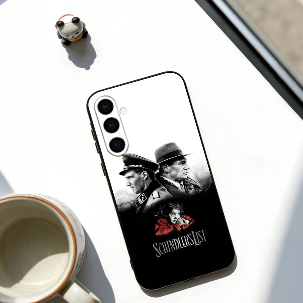 

Schindler List Phone Case For Samsung Galaxy A73,A72,A71,A70,A53,A52,A51,Soft Silicone Black Cover Samsung a13 5g