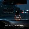 Luminous Acrylic Pendant Car Decor Rear View Mirror Accessories For Volvo XC60 XC90 S60 S80 V60 C70 S40 C30 V90 V60 C40 XC40 V70
