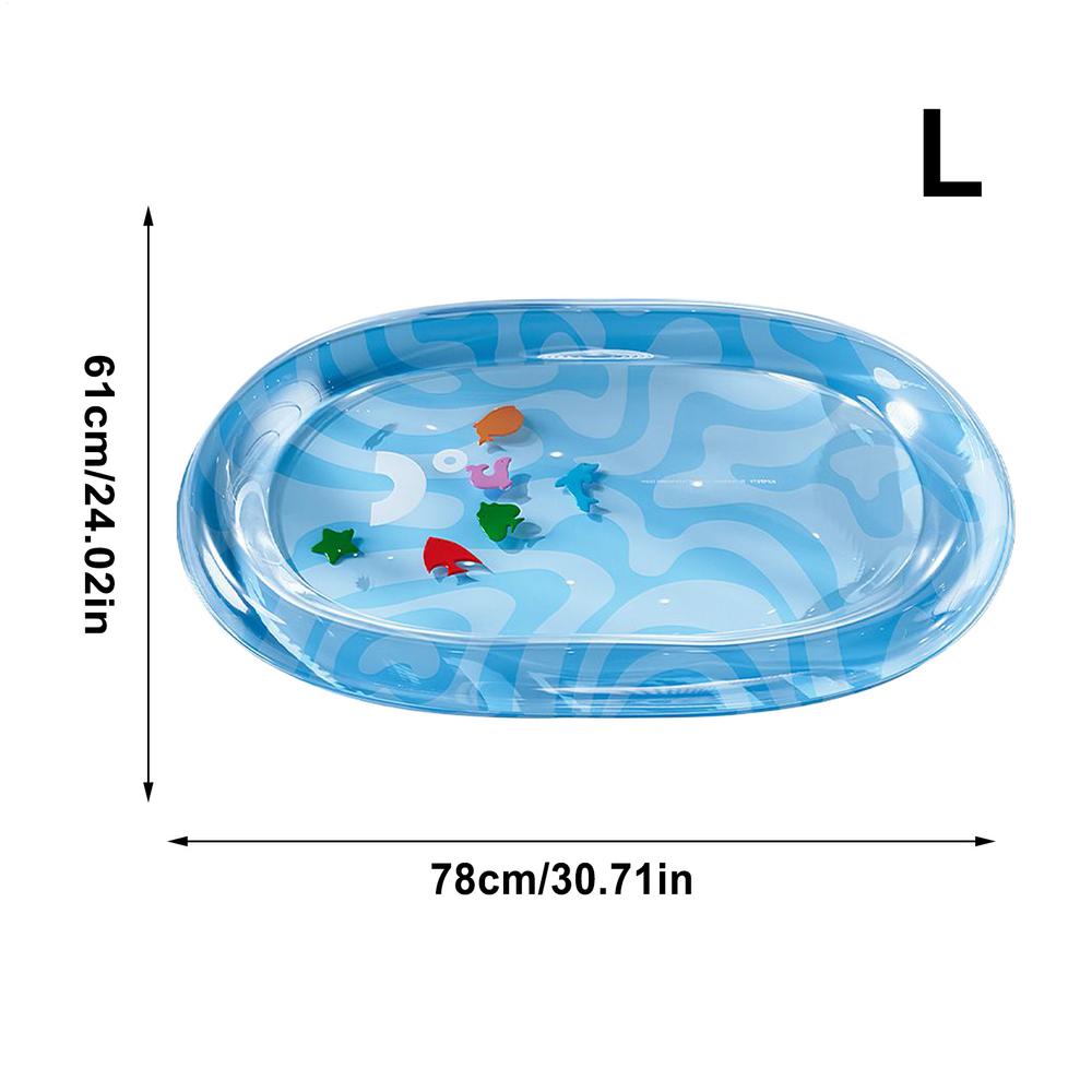 Летний охлаждающий водный матрас для домашних животных, водный матрас, надувной, устойчивый к царапинам, большой, толстый, с текстурой, водный коврик для большой собаки