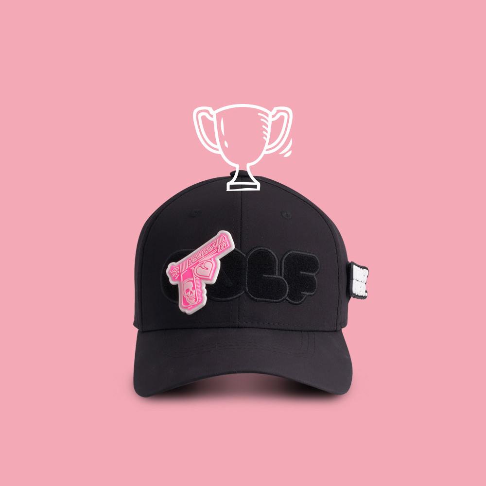 Meolligeon Wappen Golf Cap Cw010 Black Stylish
