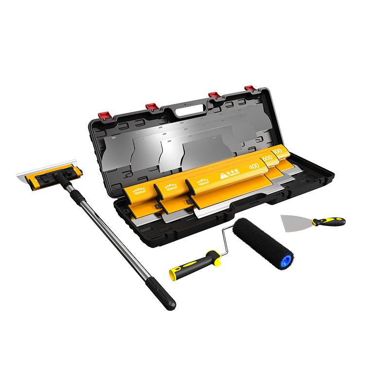 Walls Renovation Scraping Putty Leveling Tool Set Stainless Steel Putty Scraper Enlarged Plastering Scraper Plate