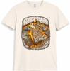 Wolf T Shirt Howling Wolf Mountain Moon Nature Wildlife Graphic Tee