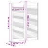 Swing Doors 100 x 40 cm Solid Pine Wood Natural