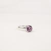 Natural Amethyst Gemstone 925 Sterling Silver Jewelry Handcrafted Ring For Gift RR-43-12