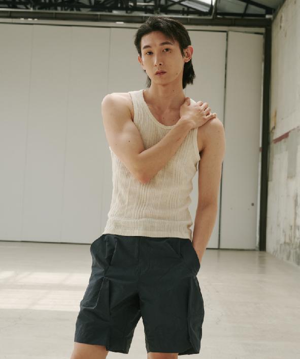 AEGO FREEDOM LAB Nip Summer Shorts_Navy
