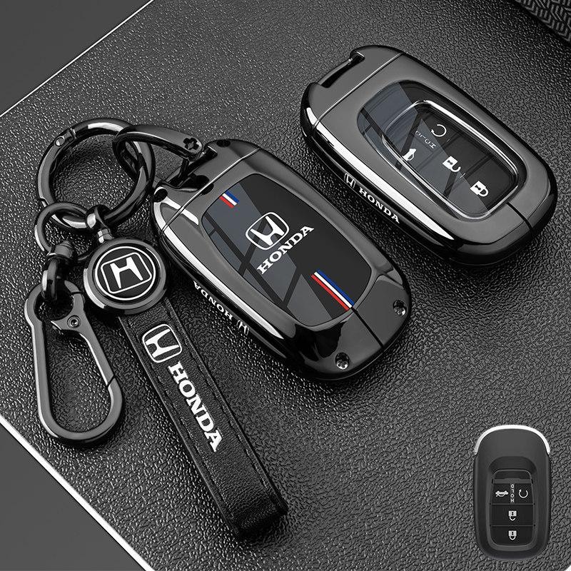 

2025 Honda Style Keycase 23/24/25 New Technology Luxury Edition Car Premium Special Metal Shell Buckle