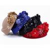 Vintage Ethnic Headwear With Polyester Fabric For Cultural Festival And Daily Use