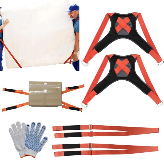 

Подвижные ремни. Подъемный и подвижный плечевой ремень для 2 человек. Противоскользящий регулируемый удерживающий вес до 881 фунтов.