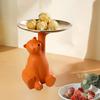 Bärenfigur Schmuckablage Dekorative Statue Skulpturen Ornament Tierskulptur Zuhause Tisch