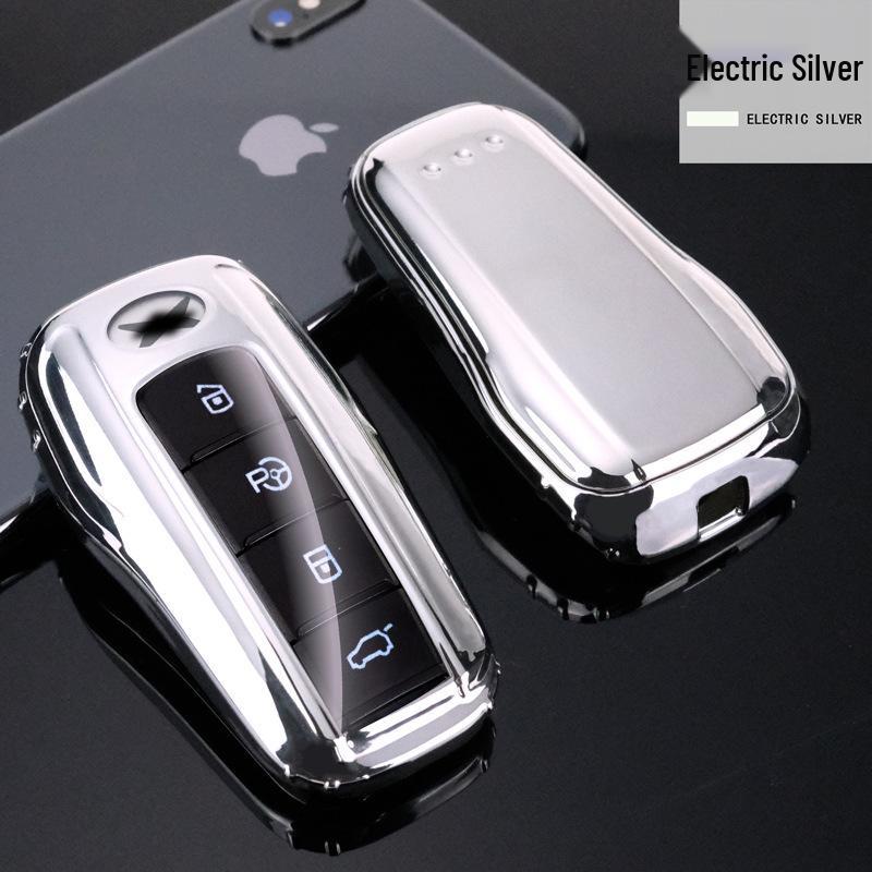 Xpeng Smart Key TPU Soft Cover: Full Protection Case