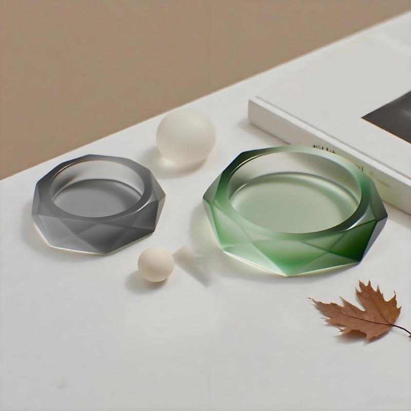 High Temperature Resistant Silicone Tray Casting Mold 60 100g Portable Plaster Craft Tool