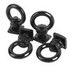 4PCS T Track Mount Tie Down Anchor M8 Sturdy Stainless Steel T Slot Bolt Tie Down Rings for Holding Bungee Cord Rope