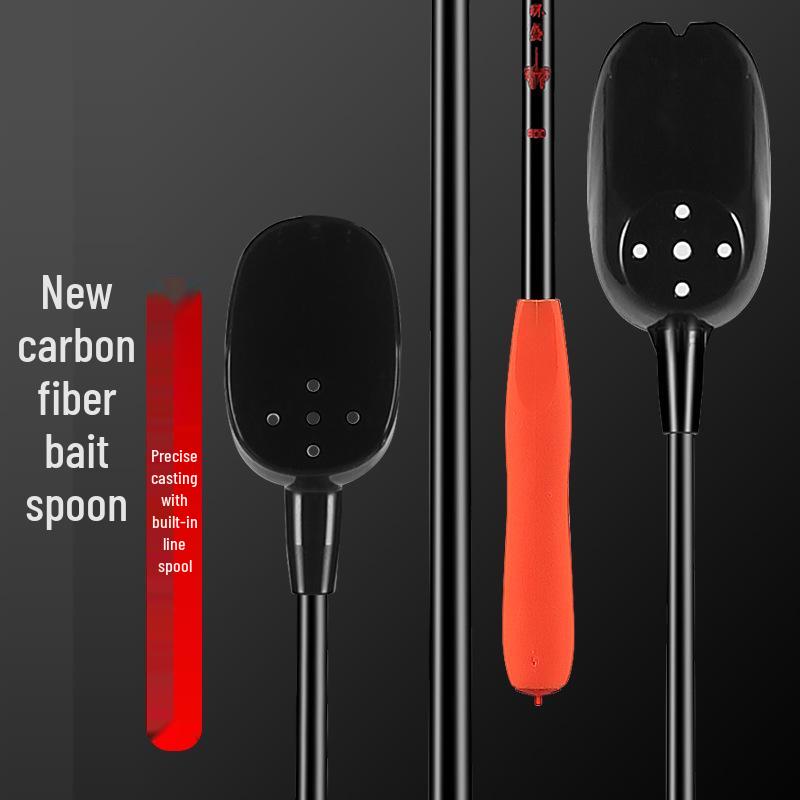 

Super Hard Carbon Rod Baiting Spoon: Long-Range Fishing Caster E18