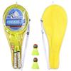 WEZHO Fluorescent Kids Badminton Racket Set with 2 Balls