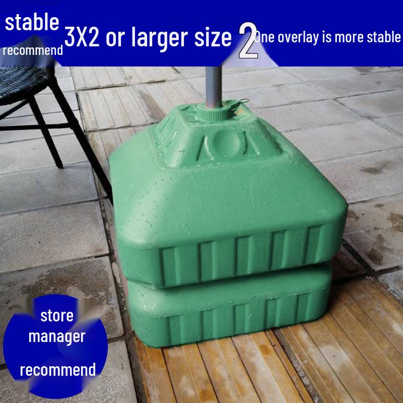 30L Water-Filled Base for Large Outdoor Advertising Sun Umbrella