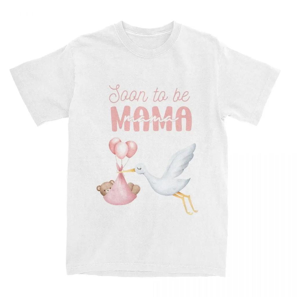 New Mummy Soon To Be Mama Shirt Merch for Men Women  Fashion for Male Pregnancy Mom Gift Tees Short Sleeve Tops Printed