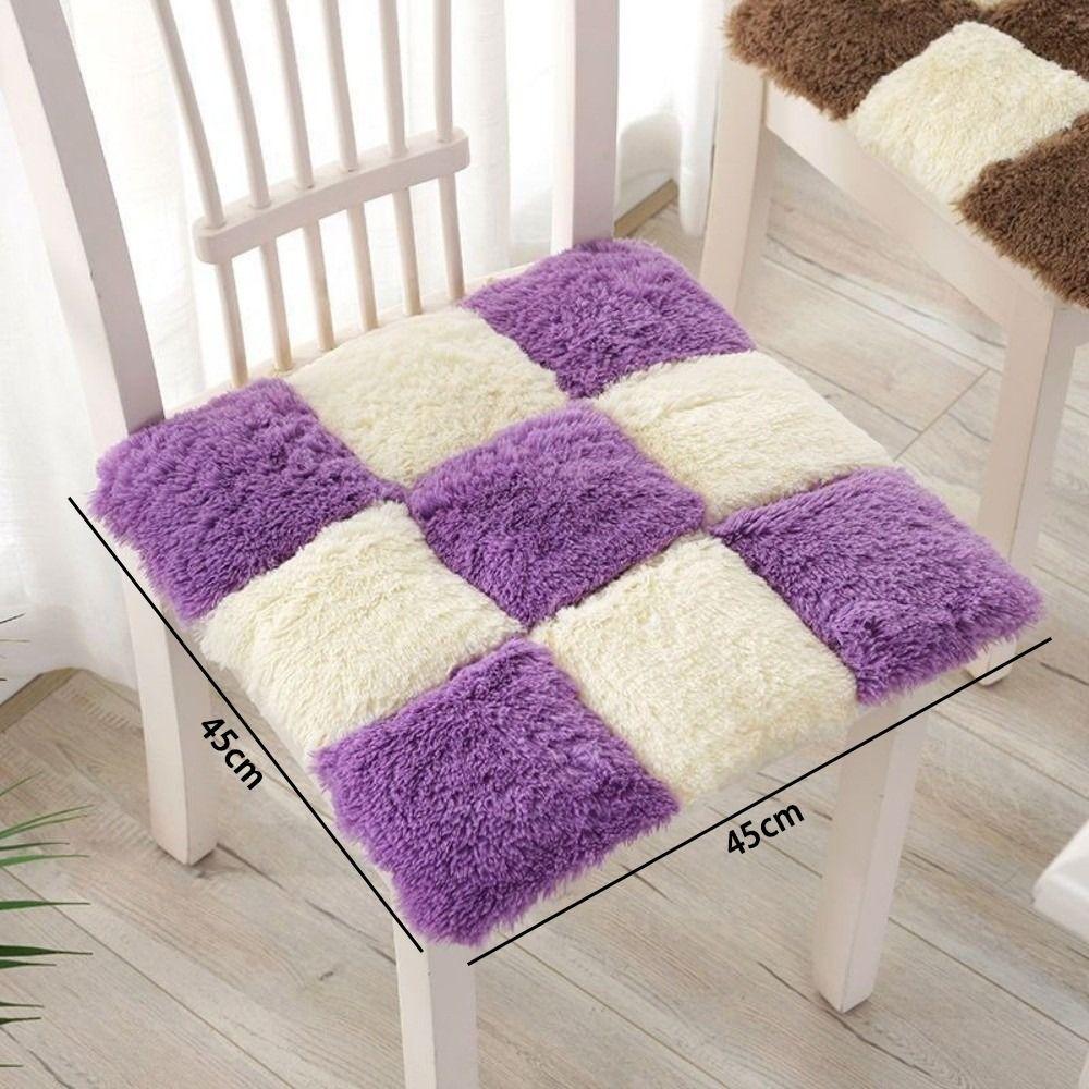 High Quality Thickned Chair Cushion Keep Warm Soft Chair Pillow Mat Cushion Winter