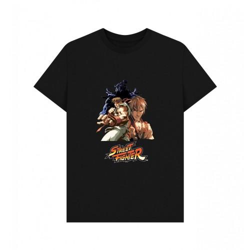 Street Fighter Unisex Adult Group Pose T-Shirt