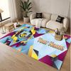 Personalized Crystal Velvet Carpet Burnley Football Pattern Non Slip Floor Rug