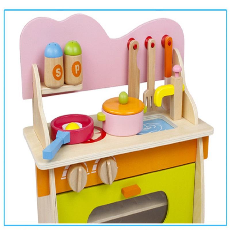 Premium Quality Wooden Kitchen Set Stove Toy For Creative Childrens Cooking Fun