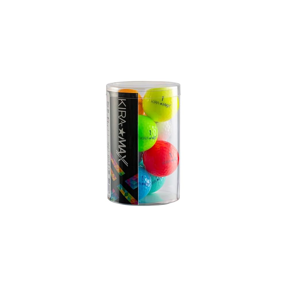 Kasco KIRA MAX Assorted Color Set 8 Pieces Golf Balls