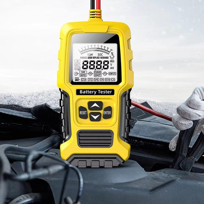12/24V Universal Vehicle Battery Diagnostic Tool Car Battery Tester Testing Internal Resistance Voltages Analysis