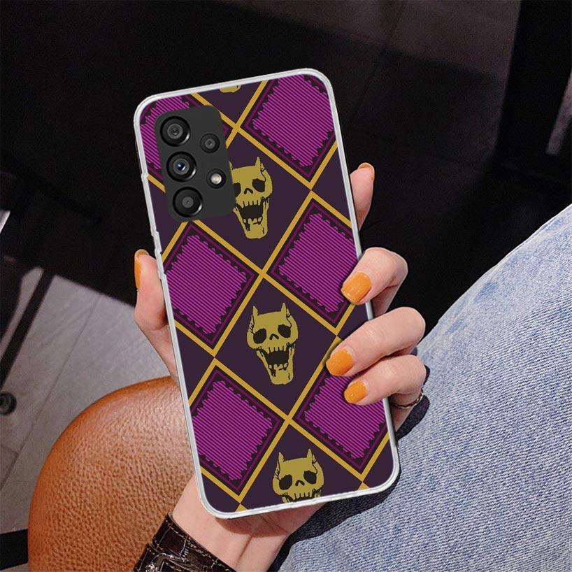 JoJo Adventure Killer Queen Phone Case For Samsung Galaxy A17 A16 A15 A14 A13 A57 A56 A55 A54 A53 A37 A36 A35 A34 A33 A26 A25 A2