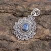 Labradorite Pendant, Handmade Gemstone 925 Sterling Silver Pendant Dainty Jewelry, For Gift Silver Jewelry