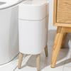 Automatic Sensor Trash Can Smart Waste Bins Living Room Luxury Creative Garbage Bin Household Food Rubbish Organization Basket