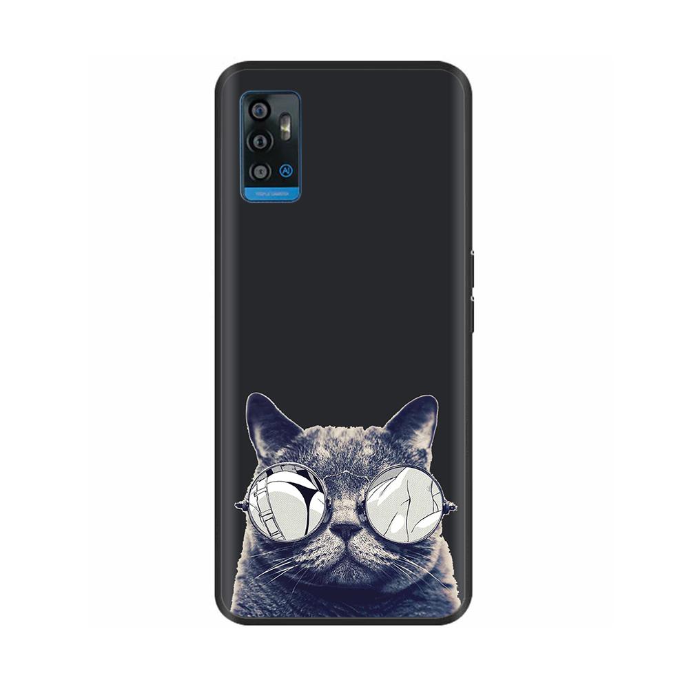 For ZTE Blade A71 Case Soft Black Silicone Bumper Phone Cover for ZTE Blade A71 A7030 Case BladeA71 2021 a 71 Coque Fundas Shell