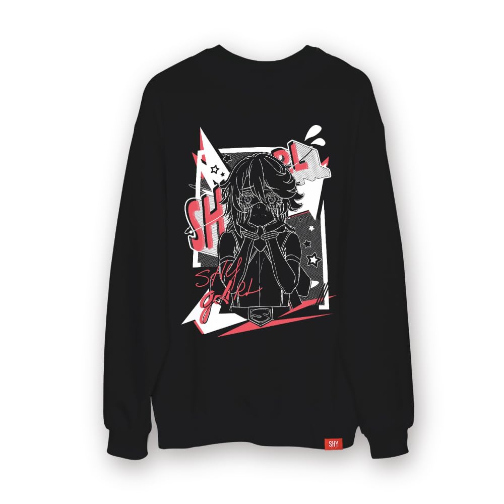

Algernon Products SHY Long Sleeve T-Shirt Black L Cotton