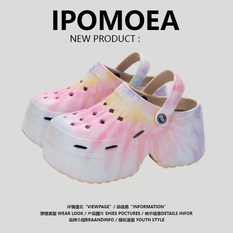 Luxury Women's 2024 New Summer Beach Slippers High Heel 9cm Lightweight Soft Sole Comfortable Casual High Quality Slippers