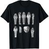 Vintage Egyptian Mummy Sarcophagus Illustration (1821) T-Shirt