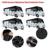 Universal Caravan RV Roof Cover 210D Portable Tarpaulin Durable Motorhome Resistant Outdoor Travel 5*3/6.5*3/7.5*3/8.5*3