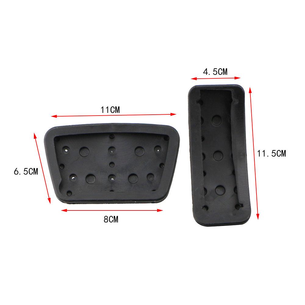 2Pcs/set Car Pedals Auto Pedal Cover for Toyota Camry Highlander Land Cruiser Fortuner for Lexus ES RX IS LS LX CT200H AT