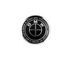 For BMW M E46 E90 E60 Car Sticker 1Pcs 45mm Car Steering Wheel Badge Emblem Sticker Auto-Styling For BMW E36 E46 E53 E90 E60 E61  X1 X3 X5 X6 F XGNST1