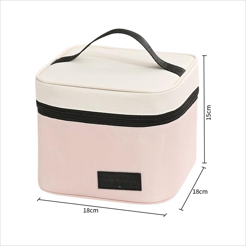 ZhiChu Small Square Insulated Lunch Bag 3-Pack