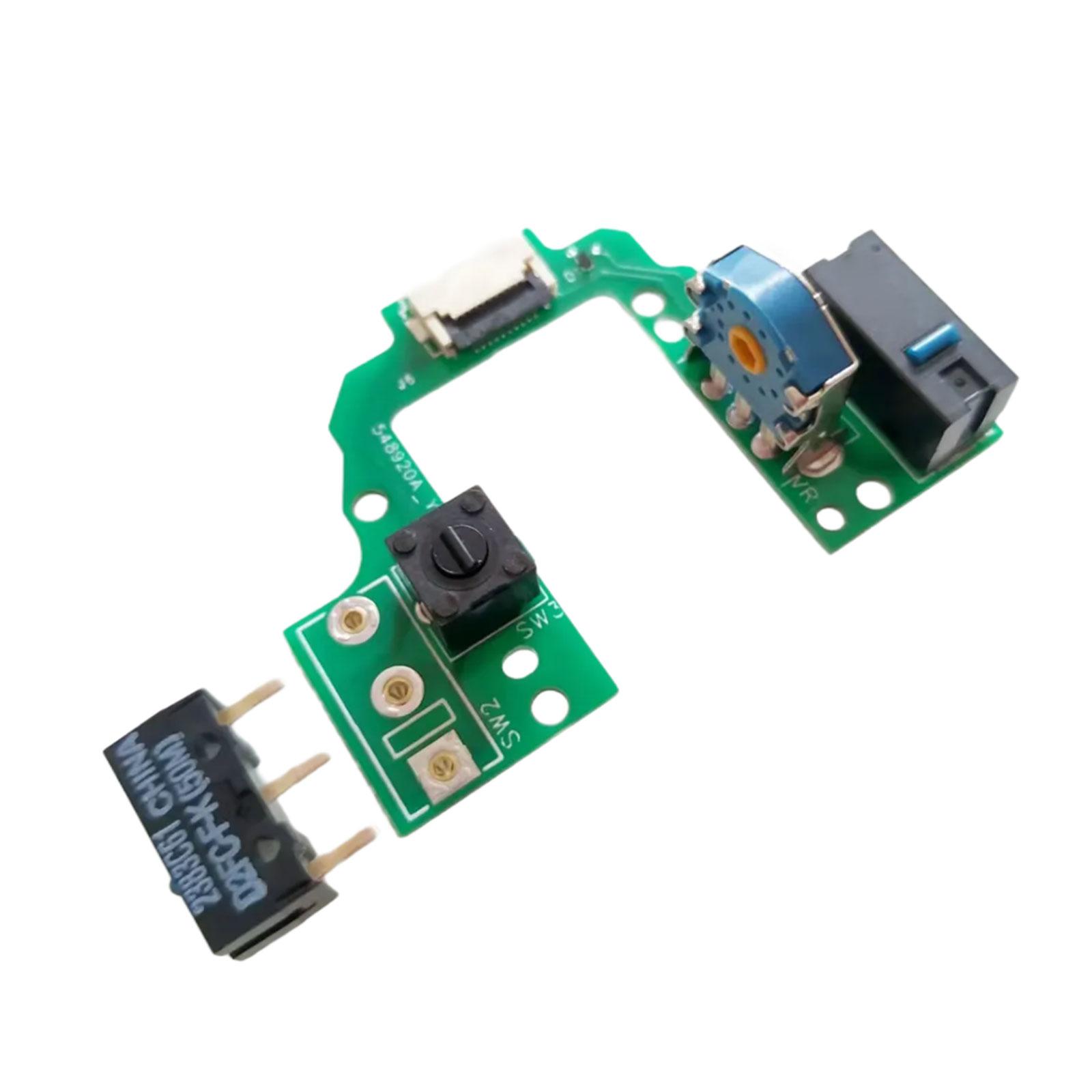 

Горячая замена мыши Материнские платы PCB Кнопочная плата с микропереключателями Золотые кодеры мыши для мыши GProX Superlight2 5