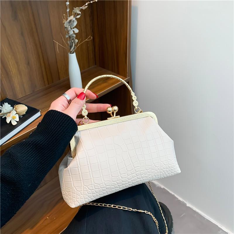 Vintage Retro Pu Small Square Crossbody Bag With Magnetic Closure For Daily Use