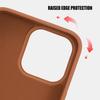 iPhone 17 Leather Magnetic Stand Case with Card Slot