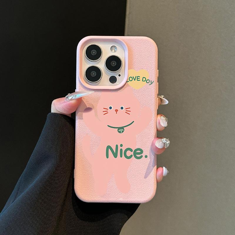 

Ins Мультяшные Милые Кошки Подходит для Apple 14/16 ProMax Чехол для Мобильного Телефона IPhone 13 Полный Пакет 11 Силикон 15 Apple XS