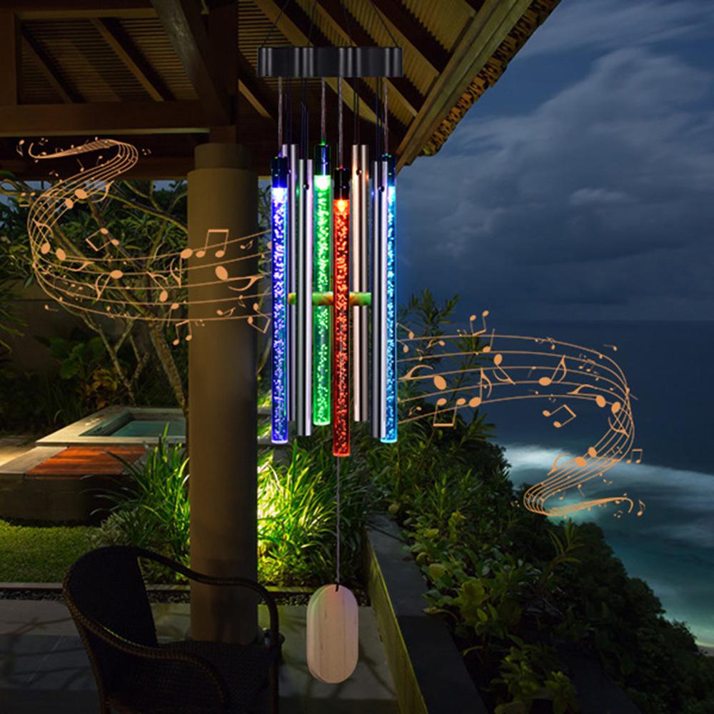 

Solar Wind Chime Lamp, Solar Wind Chime Lamp, Bubble Column Wind Chime