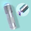 Lampada UV Portatile per Nail Art con Testina Stamper in Silicone Gelatinoso, Smalto per Stampa Nail Art, Lampada Asciugatura Rapida