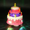 Electric Universal Simulation Birthday Cake Play House Toy Music Light Baby Infant Birthday Gift