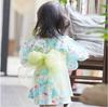 Yukata Set for Summer Summer Set with Cute and Heko Perfect for Fireworks Obon Summer and Commemorative Photos Pink [SEIWARAKU] Girls' Festivals,